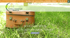 Desktop Screenshot of centralvethospital.com